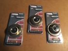 0033383 Utilitech Lot Of Doorbell Button Antique Brass Finish 016963100022