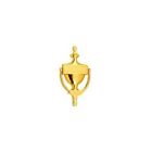 0110030 Polished Door Knocker Baldwin Solid Style Victorian Brass