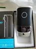 012345 Smart Home Two Wireless Video Doorbell Black Batteries Not Included