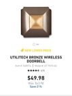 0568974 016963375758 Unbranded Doorbell Wired Or Wireless Chimes Adjust Volume