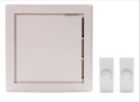 016963377349 Hampton Bay Wireless Door Bell White Finish