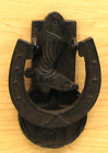 0170-05215-1 Iwgac Cowboy Boot Horseshoe Door Knocker Cast Iron Country Farmhouse