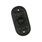 018005bpc Wired Iron Doorbell Chime Push Button In Black Powder Coat