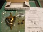 02-31252-609 Ives Cast Satin Brass Apartment Door Knocker With Viewer