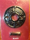 022788689161 Liberty Hardware Celtic Doorbell Cover Black New