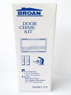026715023172 Broan New Doorbell Kit 972 White Chime 2 Buttons Nib