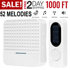 0275 Branded Wireless Doorbell Chime Kit Portable Receiver Waterproof 665612020275