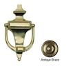 A06-k0400-609 082965123628 Brass Accents Rope Door Knocker Antique
