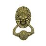 A07-k5000-605 082965123659 Brass Accents Lion Door Knocker Polished
