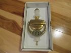 083832um Unbranded University Of Michigan Offically Licensed Bright Brass Door Knocker
