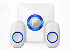 0879565510084 Fosmon Chime Led Volume Wireless Doorbell Plugin Receiver