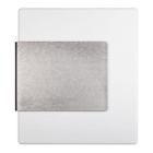 1001407811 White Hampton Bay Door Bell With Brushed Nickel Accent Wired