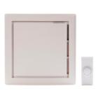 1003008639 Hampton Bay Wireless Battery Operated Door Bell Kit With Button