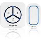1024 Wentop Wireless Doorbell Kit Chime Long Rage With Push Button
