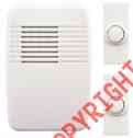 1091-5288 Heathco Electrical-doorbell 2 Plg Systems Button Chime