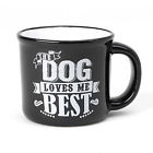 11003 Petrageous Dog Loves Me Best Mug 844534018038