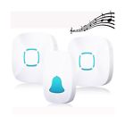 111342chfun Chfun Wireless Doorbell Kit Receivers Push Button New