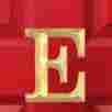 112846 Mhme1 Michael Healy Designs Monogram Letter E Door Knocker Brass 812738002443