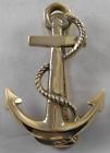 1147 Mgs Solid Brass Fouled Anchor Doorknocker Nautical Door 786295181982
