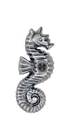 151-pewter Waterwood Hardware Seahorse Doorbell