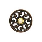 155-orb Waterwood Hardware Veda Decorated Doorbell Id