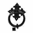 15668 The Renovators Supply Door Knocker Black Cast Iron Brand New 7 H X 5 12 W 096962360610