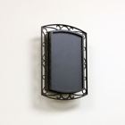 16963076167 Undisclosed Wireless Or Wired Door Bell Black With Scroll Metal