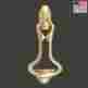 17142 The Renovators Supply Door Knocker Solid Brass Art Deco 8 H X 3.5 W 096962370305
