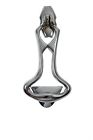 17143 The Renovators Supply Door Knocker Chrome Solid Brass 096962370312