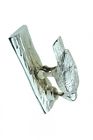 17161 The Renovators Supply Chrome Solid Brass Vintage Door 096962370497