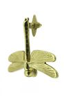 17182 The Renovators Supply Solid Brass Vintage Door Knocker 096962370695