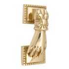 17200 The Renovators Supply Solid Brass Victorian Door Knocker 096962370879