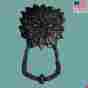 17228 The Renovators Supply Door Knocker Black Cast Iron Warrior Man 7 3 8 H X 4 W 096962371180
