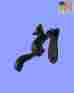 17234 The Renovators Supply Door Knocker Black Cast Iron Squirrel 6 3 4 H X 2 1 8 W 096962371289