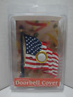 185102000667 Companys Polyresin American Flag Doorbell Cover Lighted Button