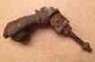 1880s Ball Findantique Iron Victorian Cast Knocker Door Hand Estate Rare