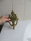 1940s.solid Victorian Door Style Deco Screws Vintage Knocker Brass