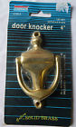 197-921 National Solid Brass 4 Door Knocker Polished V1913 New Free Shipping 038613197923
