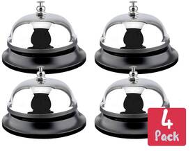 1o548324 1intheoffice Call Bell Service 3/8 Inch Diameter Desk Chrome Finish For Hotel