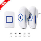 21255 Branded Wireless Doorbell Chime Led Volume Plug In 702377521255