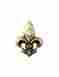 153-pewter 2261763 Waterwood Hardware Small Fleur De Lis Doorbell Button Id