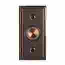 231162 Utilitech Bronze Finish Lighted Button Doorbell Led Hardwire New