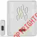 Rc4120 300-foot Carlon White Wireless Door Chime With Push-button Range 034481195696