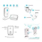 3003002001 Wireless Kits Driveway Home Security Alarm System Motion 714583726300