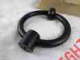 30510007 Iron Heavy Door 4.75 Ring Knocker Black Wrought France