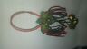 3390 Russ Berrie Vintage Touch Of Christmas Door Bell Chime