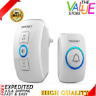 3707 Home Security Wireless Doorbell Waterproof Bell Chime Kit 763163783707