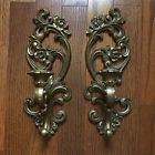 4118 Homco Gold Floral Scroll