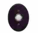 4139166s Unbranded New Doorbell Shape Oval Traditionalist Bell Black Atlas Homewares Finish