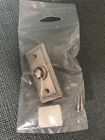 424240090001 Restoration Hardware Pewter Rectangle Rope Doorbell Button New